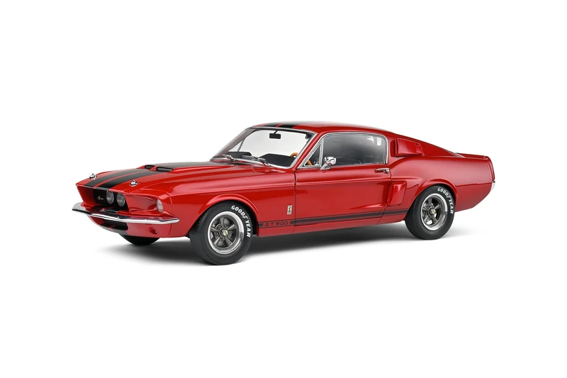Solido 1:18 1967 Shelby GT500 Coupe - Burgundy Red Diecast
