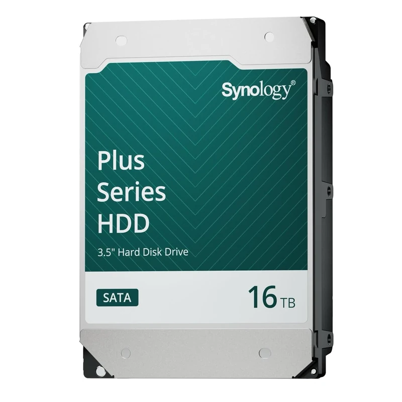 Synology, HAT3310, 16TB, 3.5" SATA Home User HDD, MTBF 1.2 Million Hours