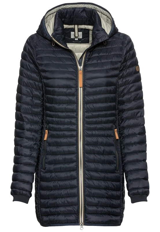 camel active Women's 320060-9e50 Jacket, darkblue, 42