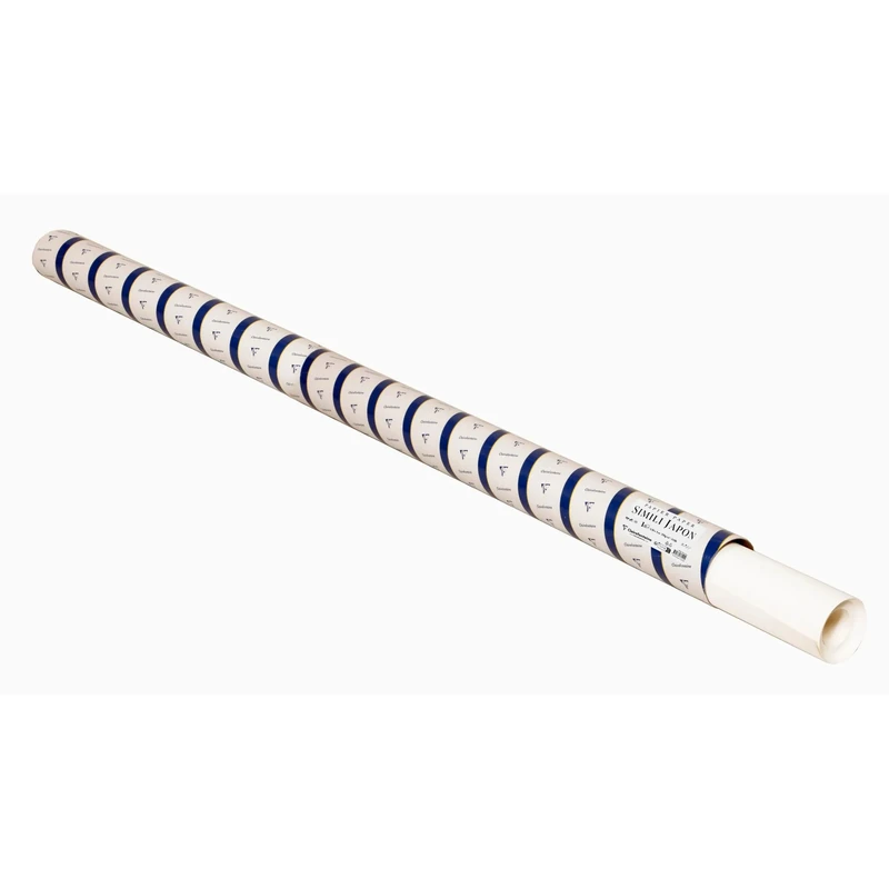 Clairefontaine 976144C - One White Simili Japon Paper Roll - Smooth Surface Art Printing Paper - Dimensions: 1.96 x 5 m - 250g - Manufactured in France