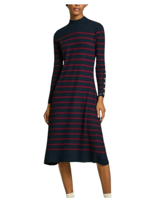 Pepe Jeans Women's Harlem Dress, Dress, Blue, XS