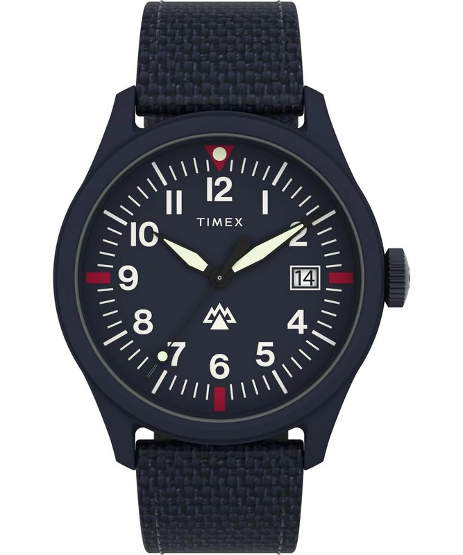 Timex Men's Analogue Quartz Watch with a Fabric Strap Traprock