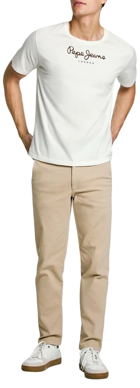 Pepe Jeans Men's Gymdigo Chino, Trouser, Brown, 32W