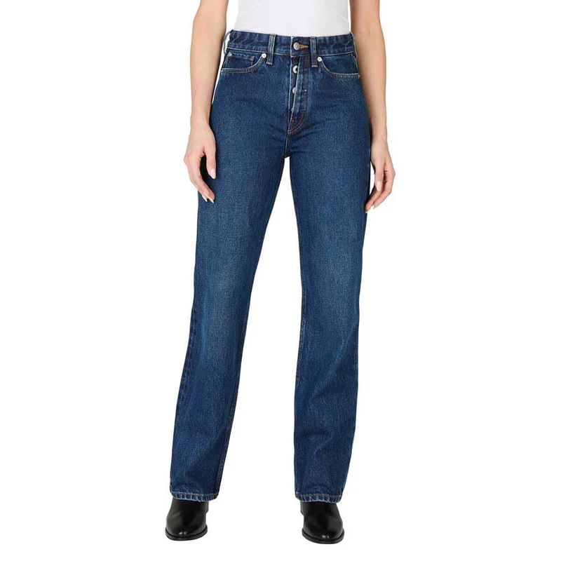 Pepe Jeans Women's Straight Jeans Hw Deep Ocean, Jeans, Blue, 27W/30L