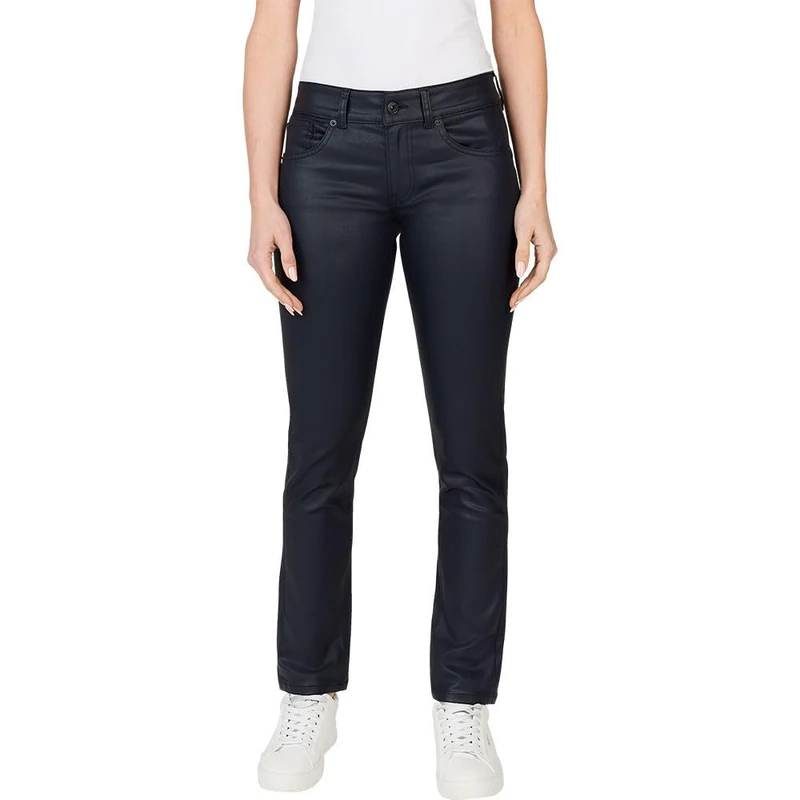 Pepe Jeans Women's Slim Jeans Lw Pl204737, Black (Denim-BC2), 27W x 30L