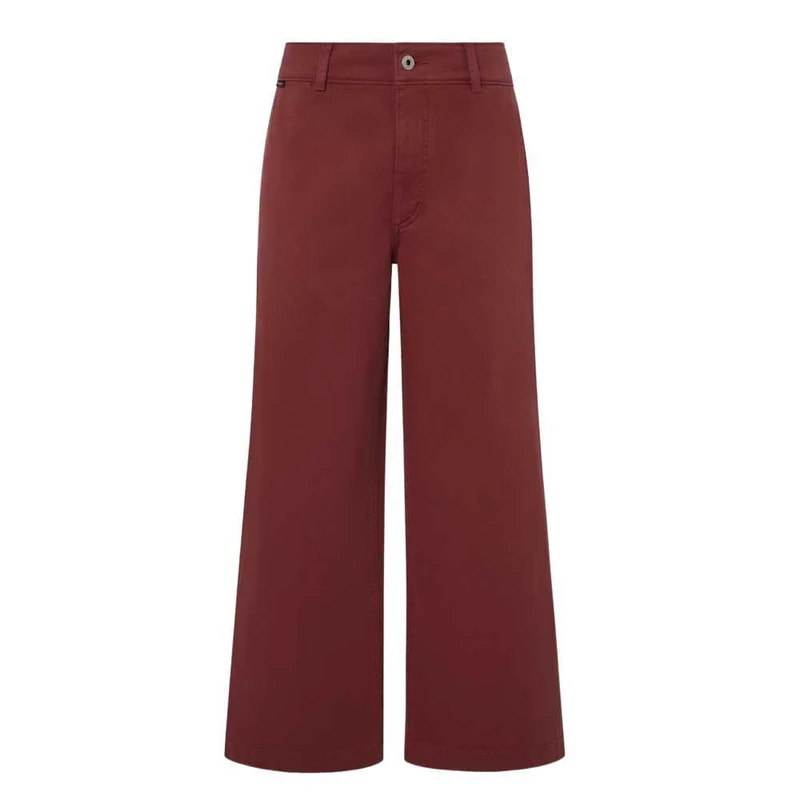 Pepe Jeans Women's Tania, Trouser, Red, 27W/32L