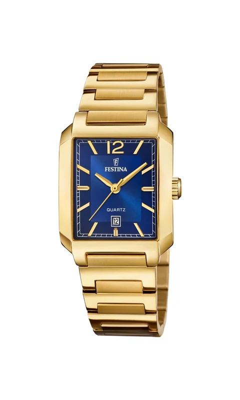 Festina Ladies Gold PVD-Plated Steel Watch with Steel Bracelet F20680/1