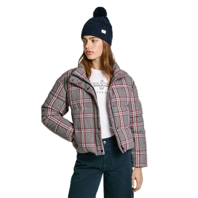 Pepe Jeans Women's Bambi, Jacket, Brown, M