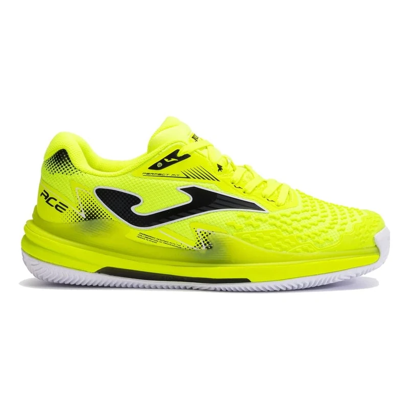 Joma Men's Ace Pro Series Sneaker, Fluorescent Yellow, 7.5 UK