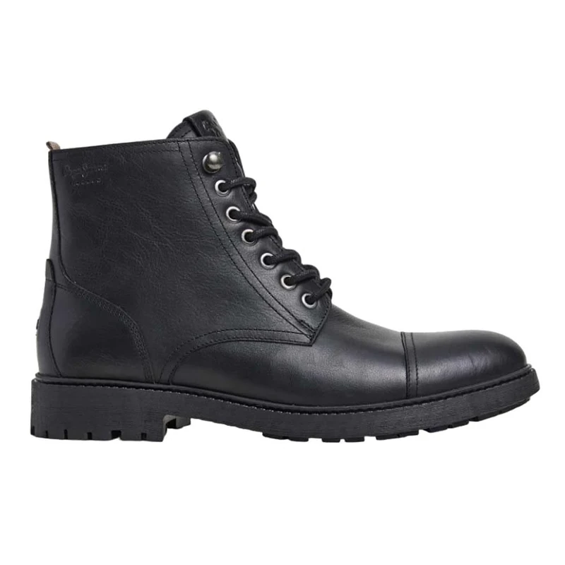 Pepe Jeans Men's Fred Land Boots, Black (Black), 11 UK