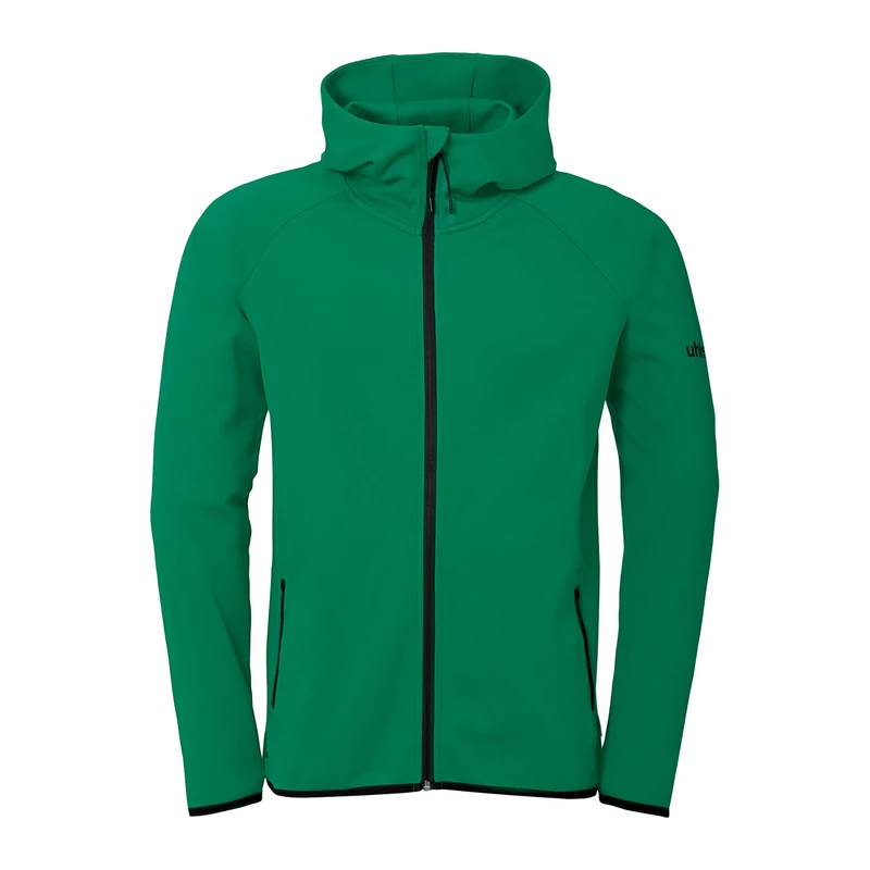 uhlsport ID Hooded Jacket Going Out Jacket Sports Jacket in Unisex Cut - Jacket with Hood for Men, Women and Children