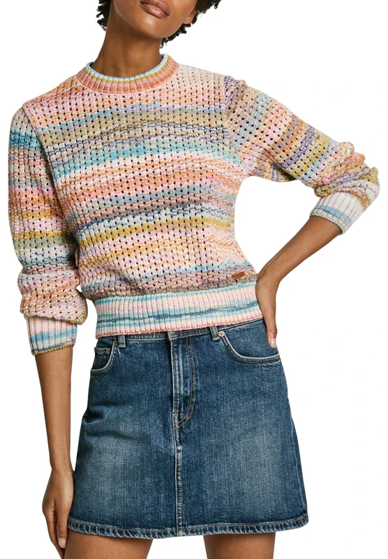 Pepe Jeans Women's India, Knitwear, Blue, S