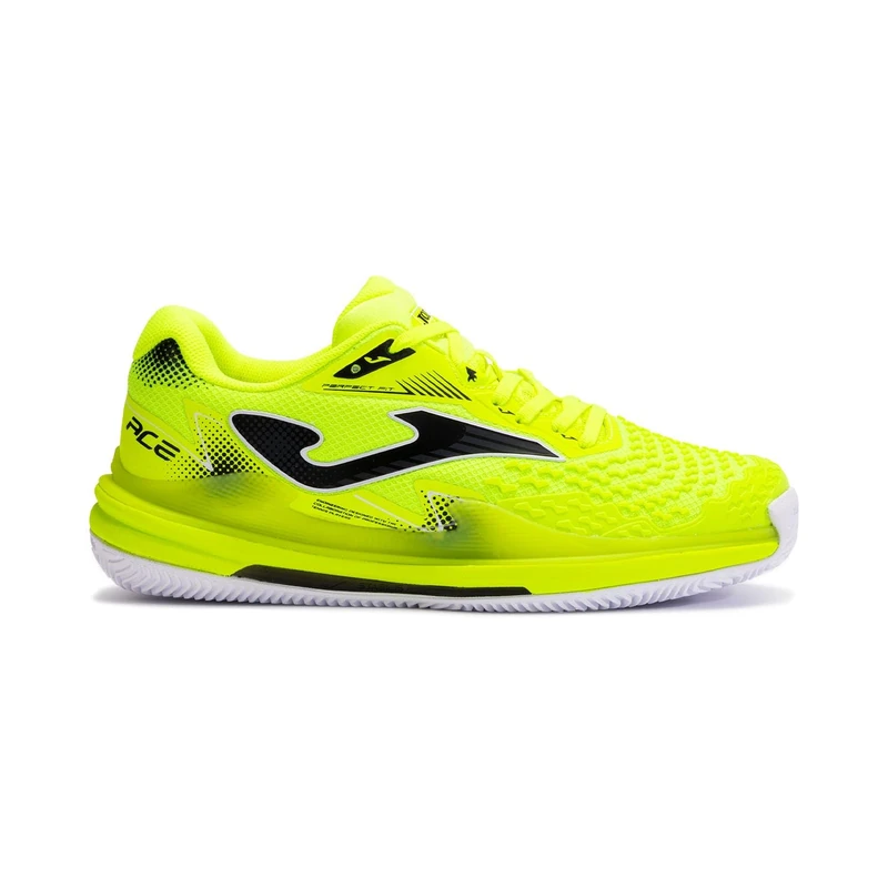 Joma Men's Ace Pro Series Sneaker, Fluorescent Yellow, 9.5 UK