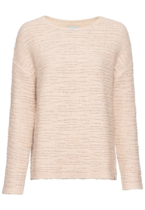 camel active Women's 309508-4k42 Pullover Sweater, Beige, XS
