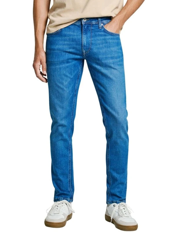 Pepe Jeans Men's Tapered Jeans Pm207390, Blue (Denim-HW1), 31W x 34L