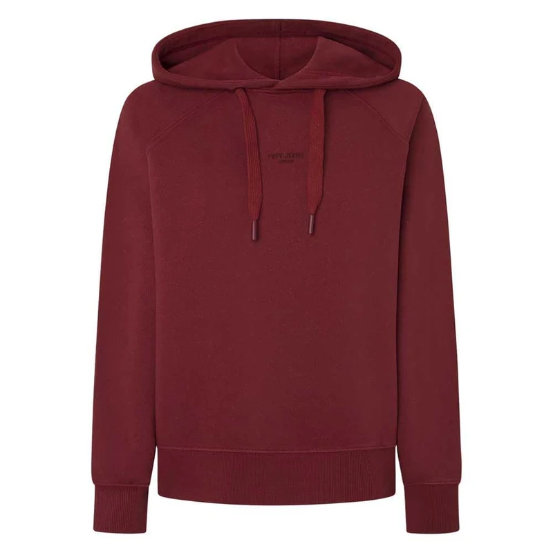 Pepe Jeans Women's Felicity Hoodie, Sweatshirt, Red, L