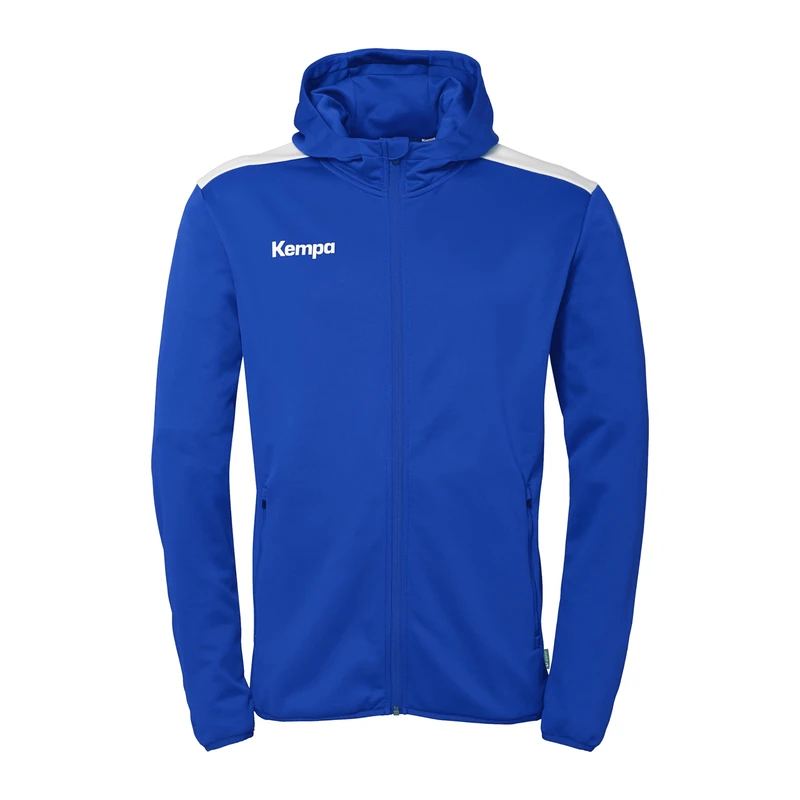 uhlsport Kempa Handball Emotion 27 Hooded Sports Jacket for Men and Boys with Lined Hood - Fleece on the Inside - with Zip Pockets