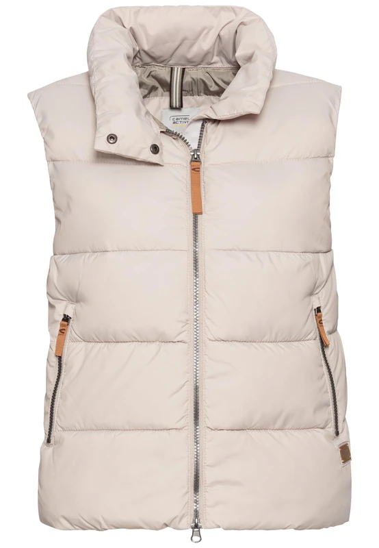 camel active Women's 360320-4R48 Women's jacket, Almond,