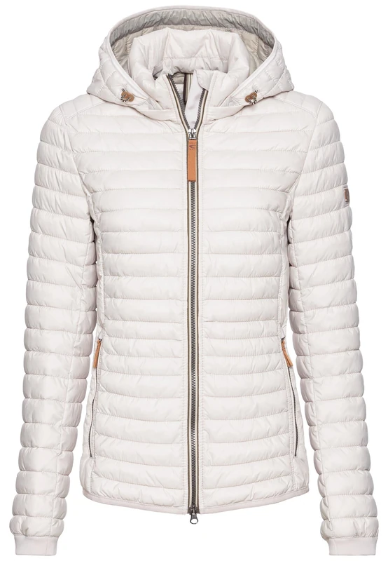 camel active Women's 330530-9e50 Jacket, Wool White, 22