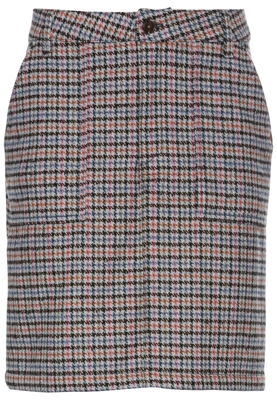 camel active Women's 392220-4F40 Skirt, Blau, 3 UK