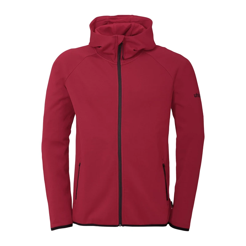 uhlsport ID Hooded Jacket Going Out Jacket Sports Jacket in Unisex Cut - Jacket with Hood for Men, Women and Children