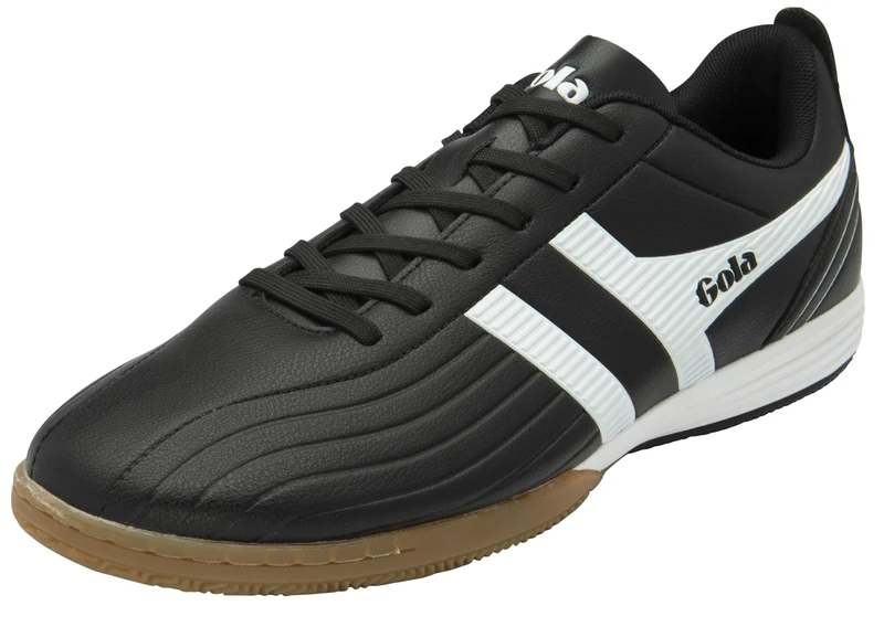 Gola Mens Super Cobra Tx Football Shoe, Black White, 10 UK