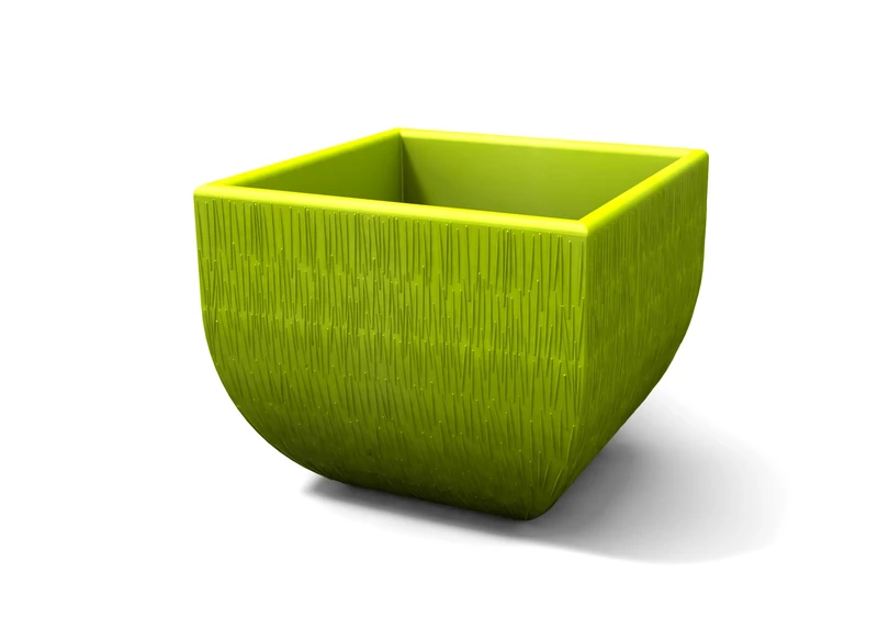 Kloris Vase, Green, 35x35