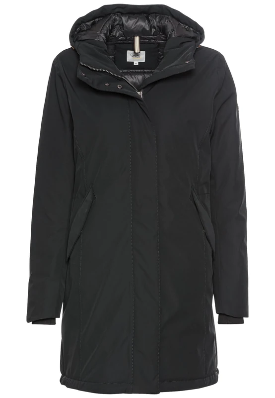 camel active Women's 310550-4r15 Jacket, Black, 42