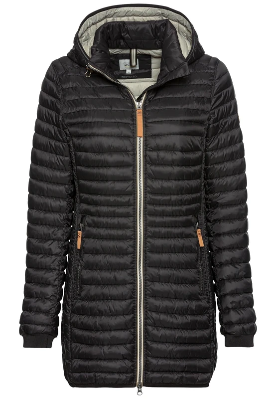 camel active Women's 320060-9e50 Jacket, Black, 44