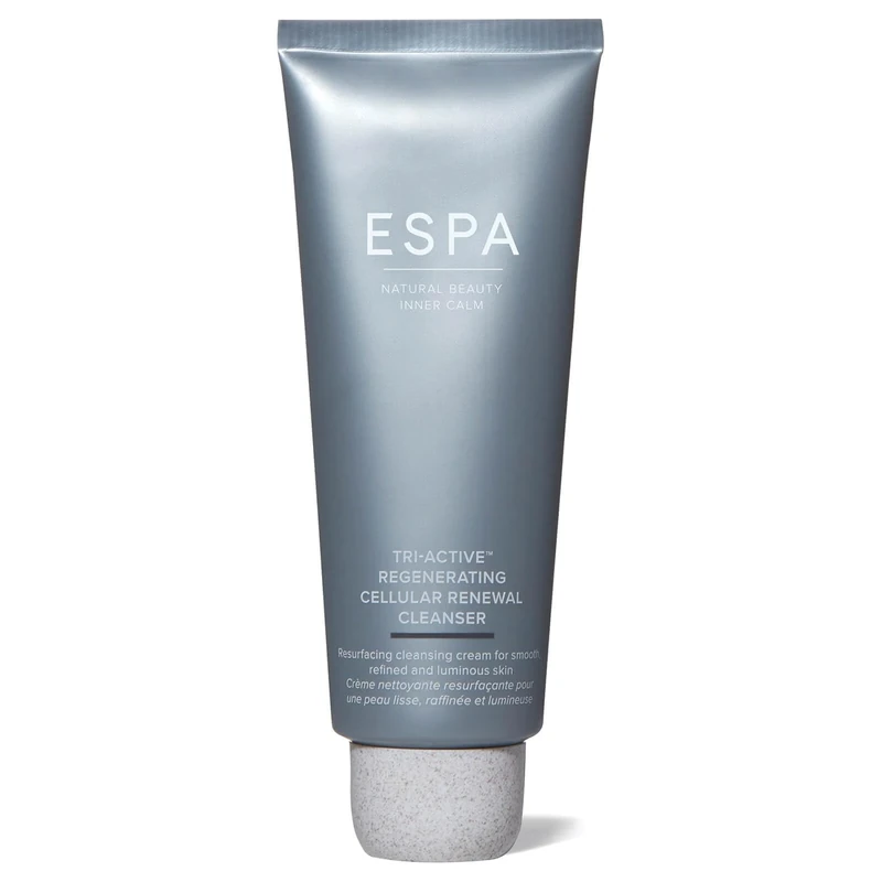 ESPA | Tri-Active™ Regenerating Cellular Renewal Cleansing Cream | 100ml | Bio Retinol | Triple Exfoliating Complex | Menopause-friendly