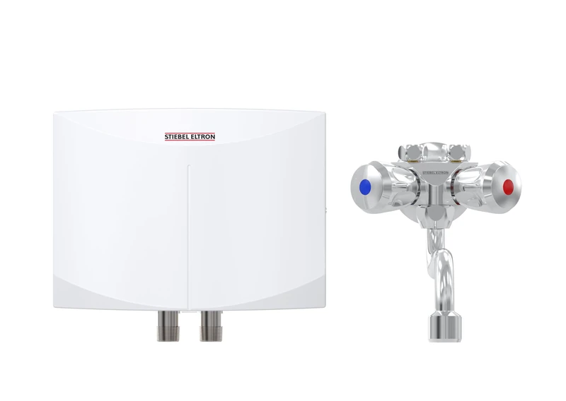 STIEBEL ELTRON Hydraulic DNM 3 + Maw 3.5 kW Wall Mounted Water Heater, 3.5 kW with Plug, Pressureless, 205968