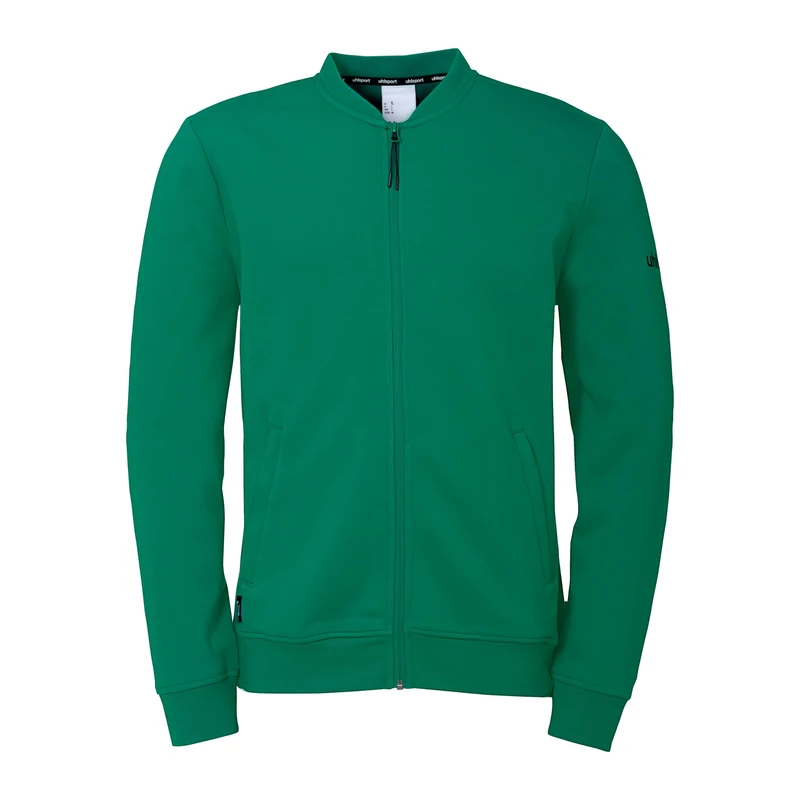 uhlsport ID College Jacket Vest for Men Going Out Jacket Sweat Jacket Sweatshirt without Hood for Men, Women and Children, Lagoon, M