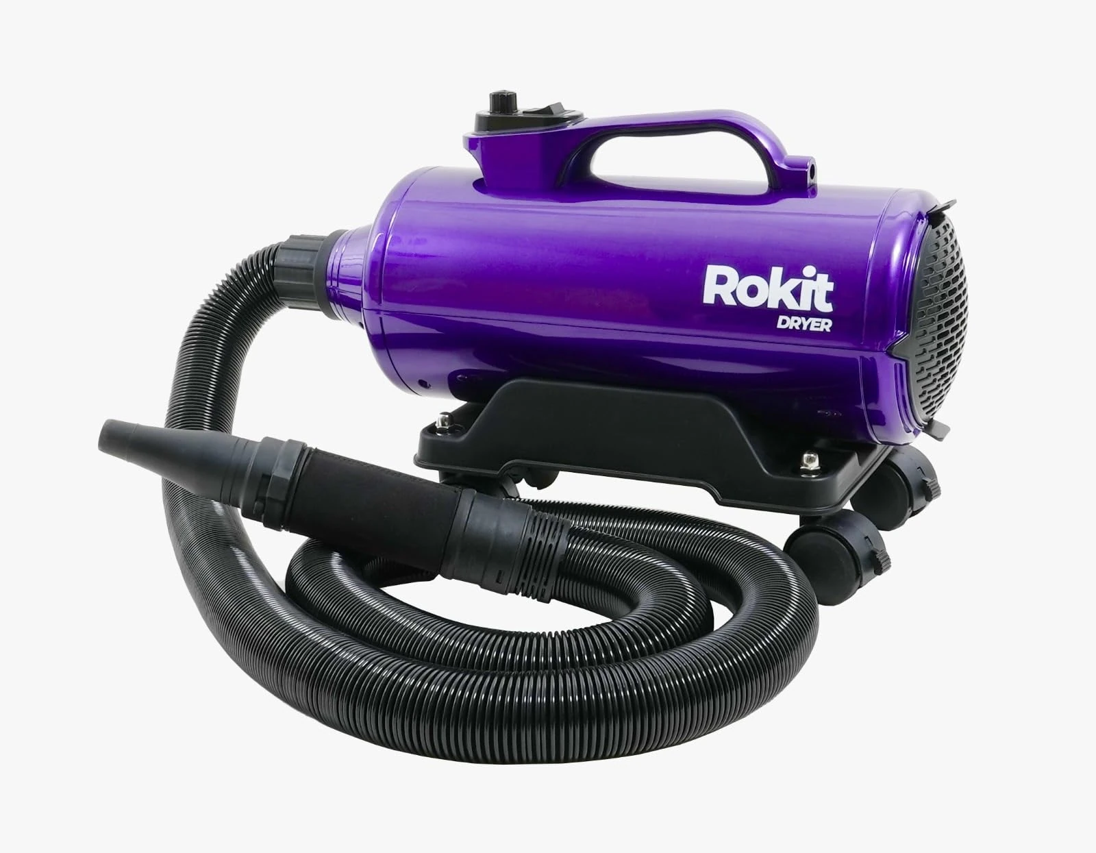 Rokit R2 3000w Cyclone Dual Motor Heated Forced Air Portable Car Dryer 73200FPM Blow Force Specifically for Effective and Contactless Cleaning and Drying of Cars (R-2)