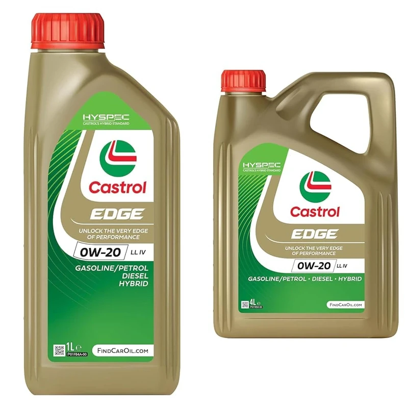 Castrol EDGE 0W-20 LL IV 1L + Castrol EDGE 0W-20 LL IV 4L