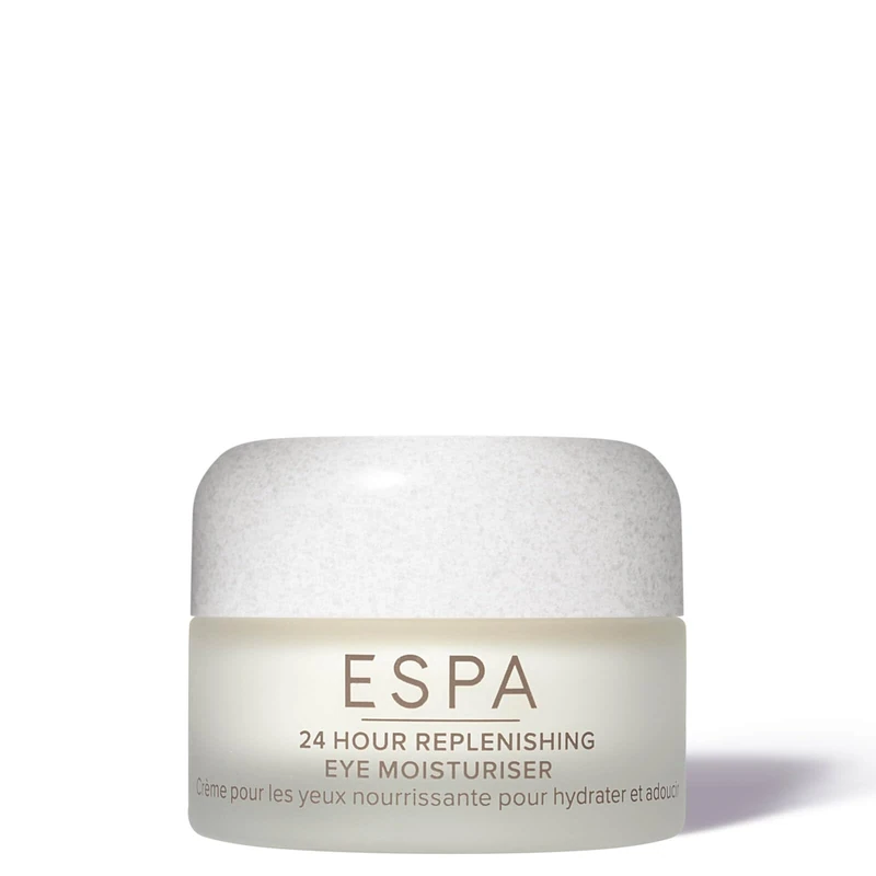 ESPA 24 Hr Replenishing Eye Moisturiser 15ml | Supports Skin's Natural Moisture Barrier | Deeply Moisturises | Primrose, Jojoba & Ginkgo Biloba