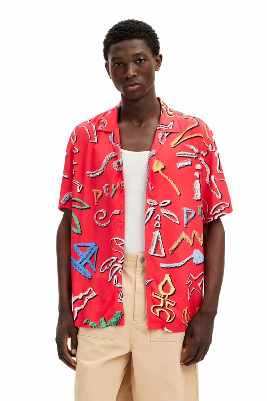 Desigual CAM_Alistair, 3001 FRESA, M, red, M