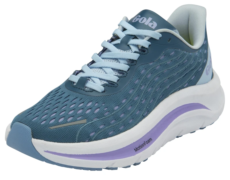 Gola Performance Alzir Speed Female Running GLA032BK Marine Blue/Vista Blue/Violet