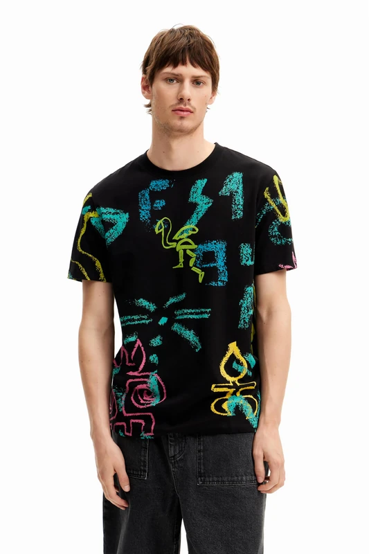 Desigual TS_ARGIDER, 2000, M, Black, M