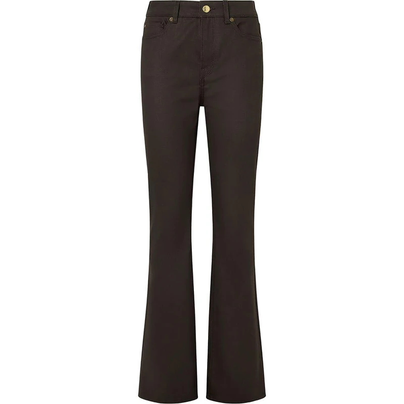 Pepe Jeans Women's Flare Jeans Hw Coated, Jeans, Blue, 27W/30L