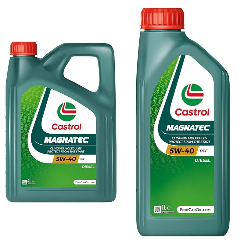 Castrol MAGNATEC 5W-40 DPF Engine Oil 4L + Castrol MAGNATEC 5W-40 DPF Engine Oil 1L