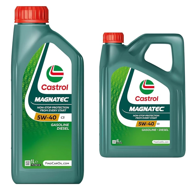 Castrol MAGNATEC 5W-40 C3 Engine Oil 1L + Castrol MAGNATEC 5W-40 C3 Engine Oil 4L