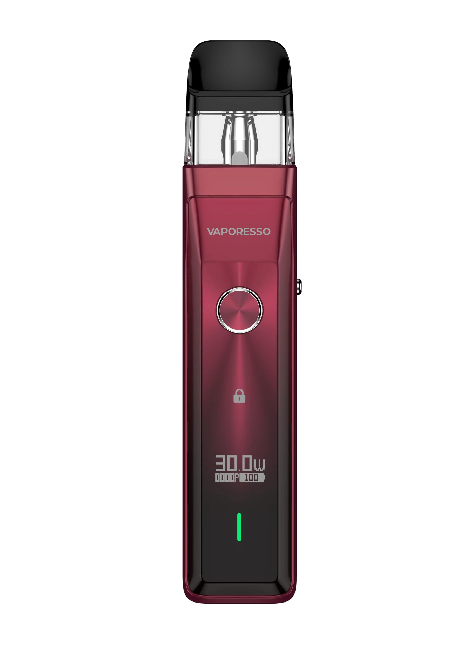 VAPORESSO XROS PRO Vaping Kit, 30W Max Output, Long-Lasting Battery, Dual Firing Modes, Replaceable Pods with Interchangeable Coils, Fully XROS Pod Compatible, Vaporesso Vaping, No Nicotine (Red)