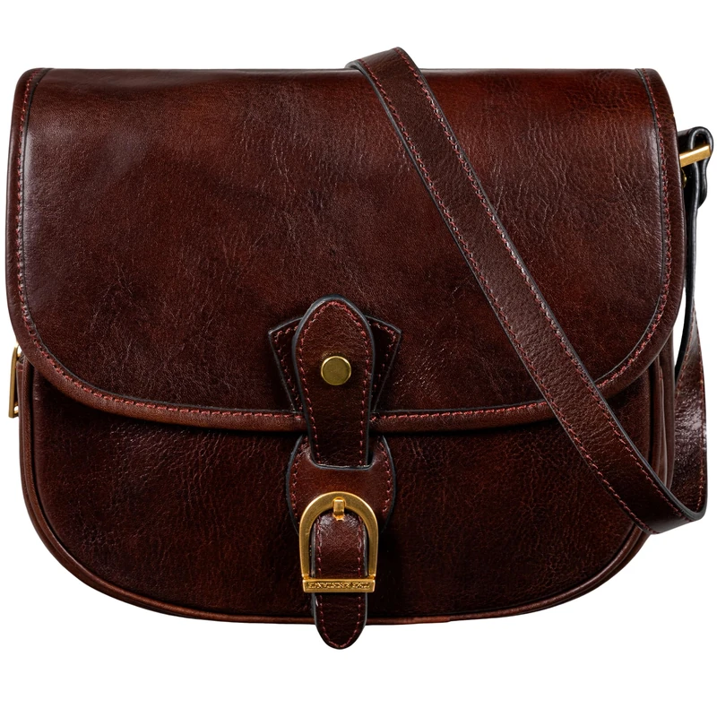 Time Resistance Leather Cross Body Bag for Women - Handbag - Shoulder Bag - Messenger Bag - Purse