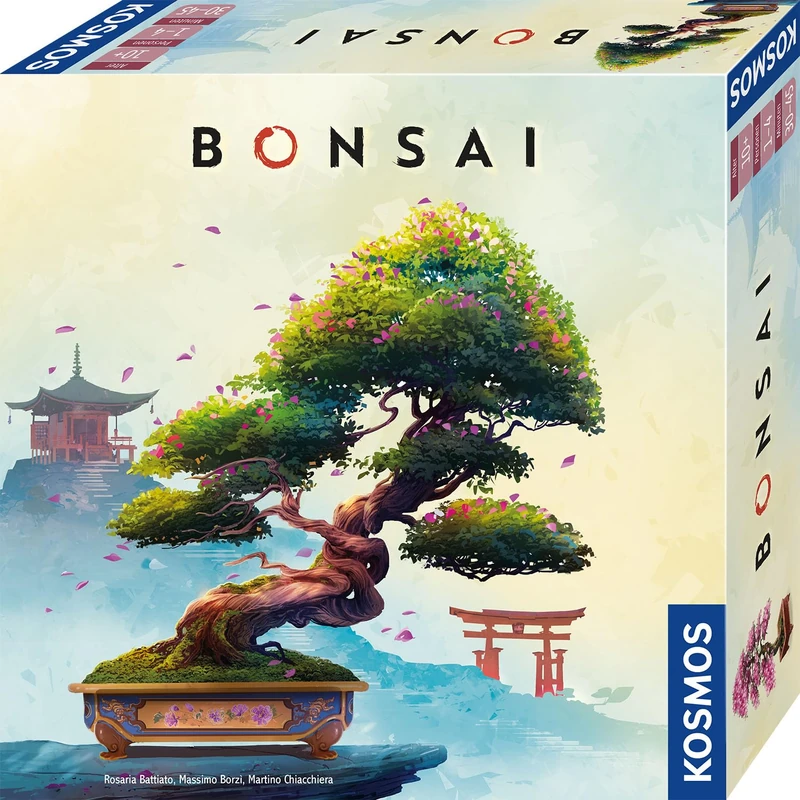 Kosmos 684259 Bonsai, Tactical Board Game with Simple Rules and Lots of Playing Depth, Board Game for 1-4 People from 10 Years