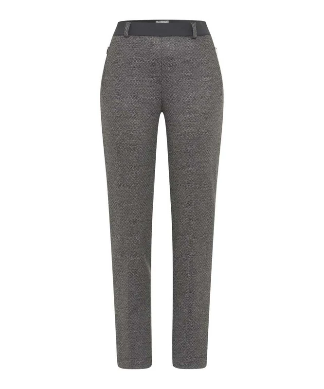 Raphalea by Brax Women's Lillyth Trouser, Gray, 29W x 32L