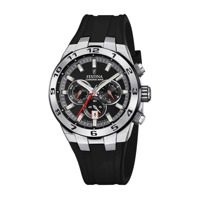 FESTINA Cab.CRONO ACE.COR.ESF., Black, Strap - Image 1