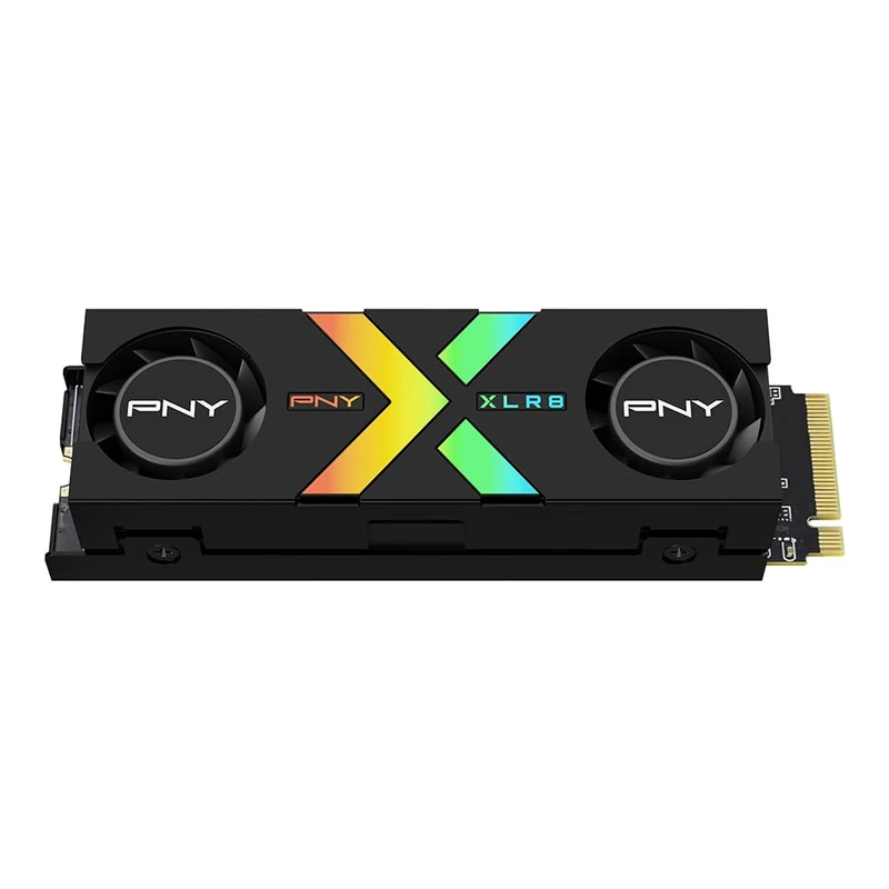 PNY CS3150 XLR8 Gaming EPIC-X RGB™ 1TB M.2 NVMe Internal Solid State Drive (SSD) with RGB Heatsink - M280CS3150XHS-1TB-RB
