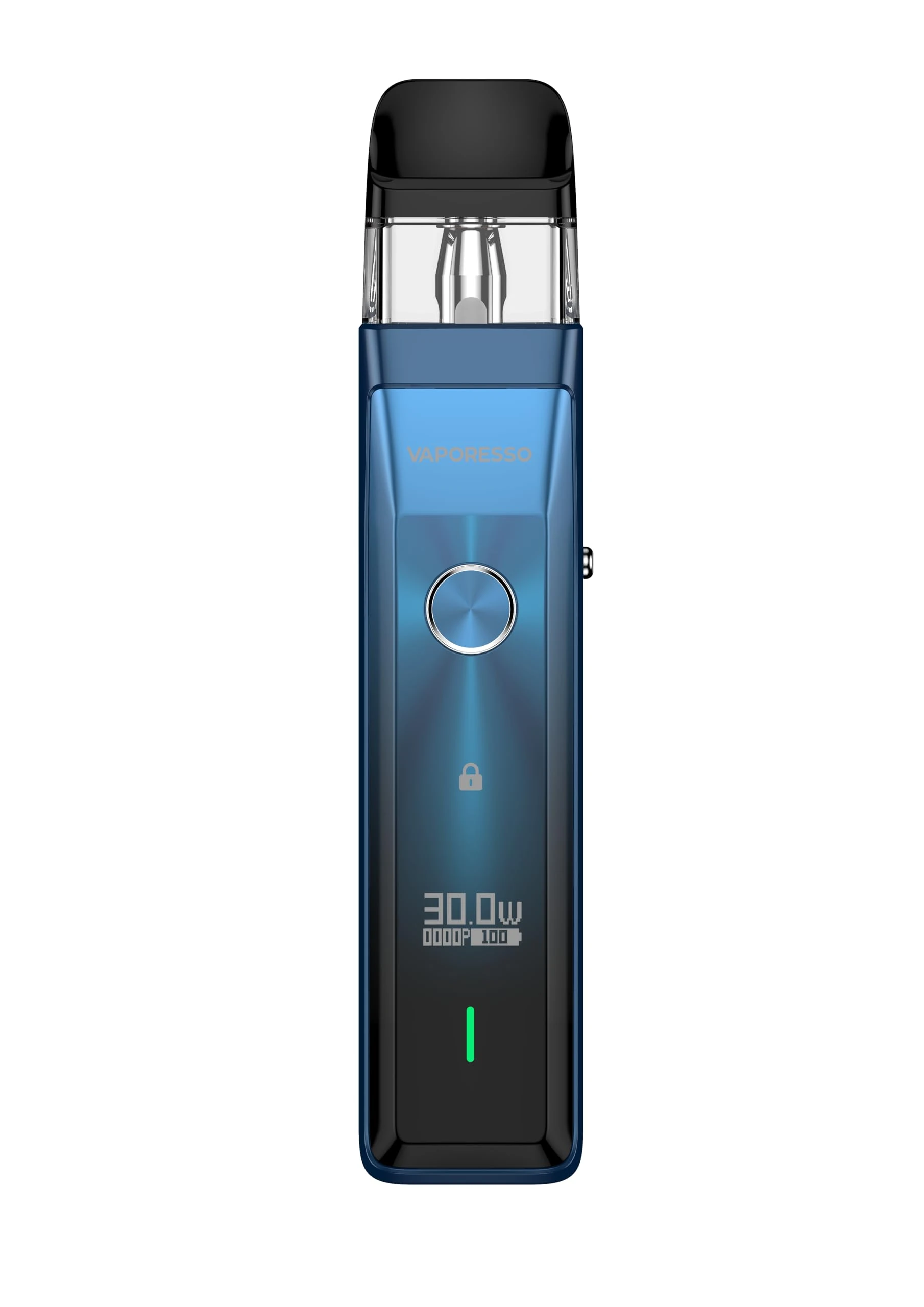 VAPORESSO XROS PRO Vaping Kit, 30W Max Output, Long-Lasting Battery, Dual Firing Modes, Replaceable Pods with Interchangeable Coils, Fully XROS Pod Compatible, Vaporesso Vaping, No Nicotine (Blue)