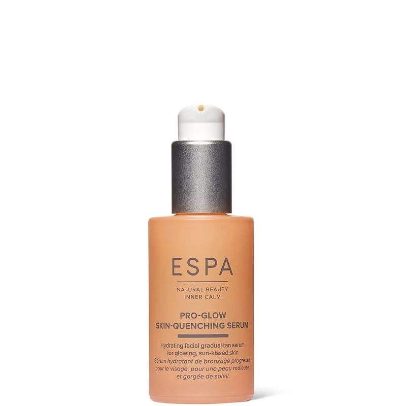 ESPA | Pro-Glow Skin Quenching Serum | 30ml | Gradually Tans, Pigment & Streak Free | Protect's Skin Moisture Barrier | Aloe Vera & Spirulina