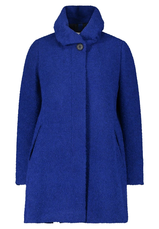Gil Bret Ladies Wool Blend Jacket, Bright Blue Melange, 40
